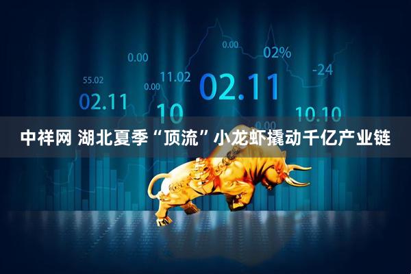 中祥网 湖北夏季“顶流”小龙虾撬动千亿产业链